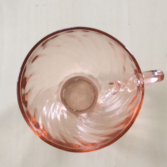 Arcoroc France Blush Pink Tinted Glass Plate Teacup Saucer - Bundle lot of Three - Picture 9 of 14